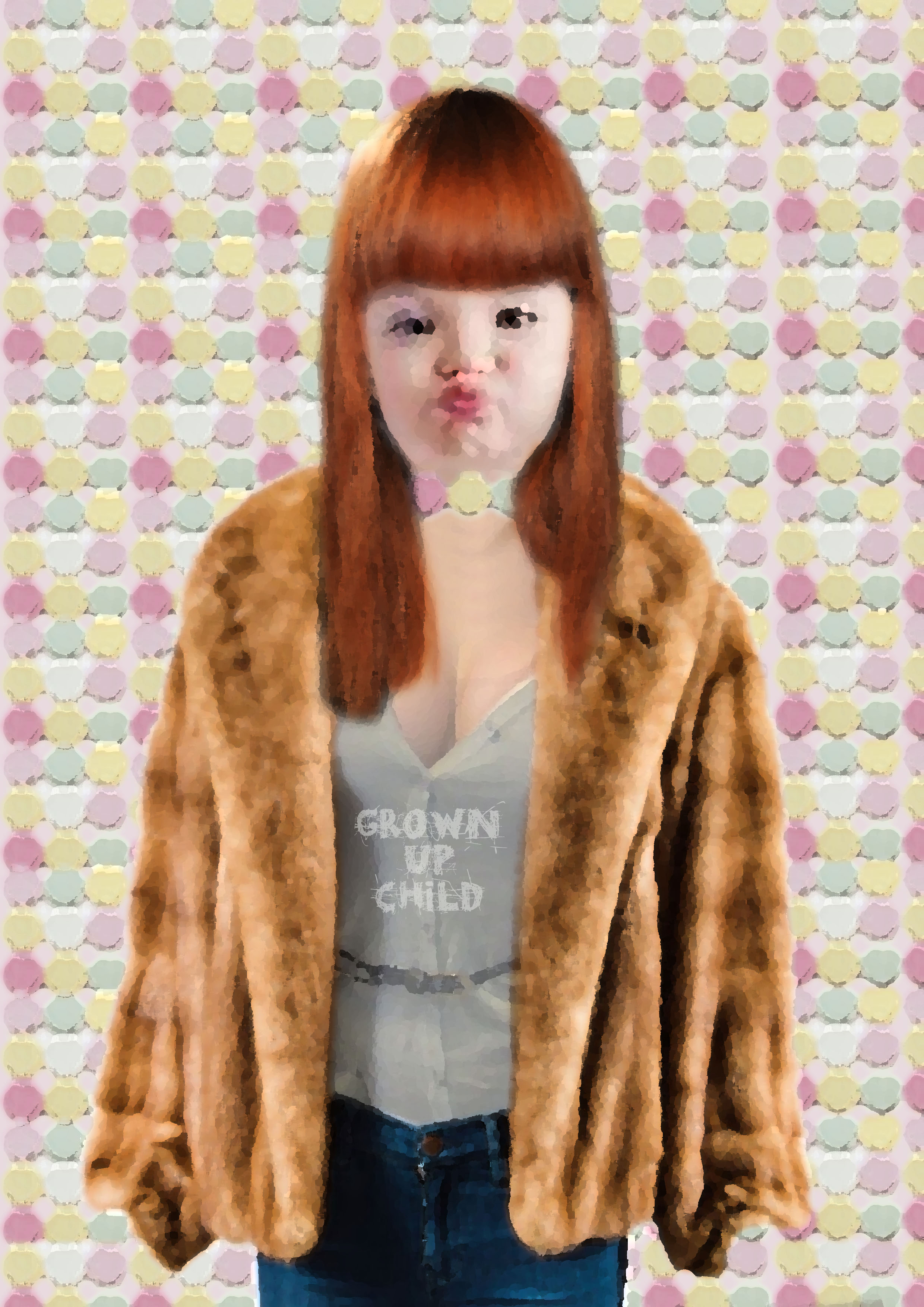 Grown up child image copy