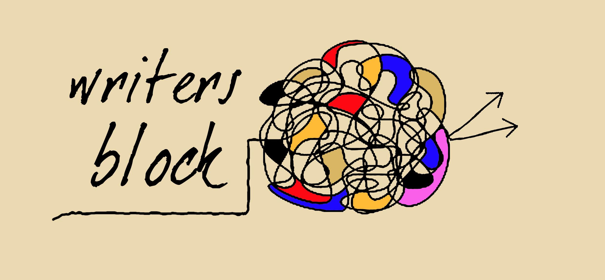 Logo design scribble the way