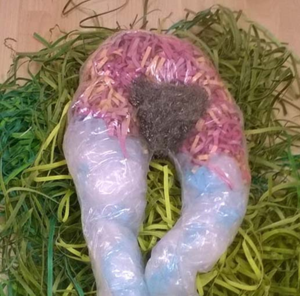 Finally piece in SV collection, shows recovery in blood flowing to the groin and legs able to connect once more after suffering from clinical shock.