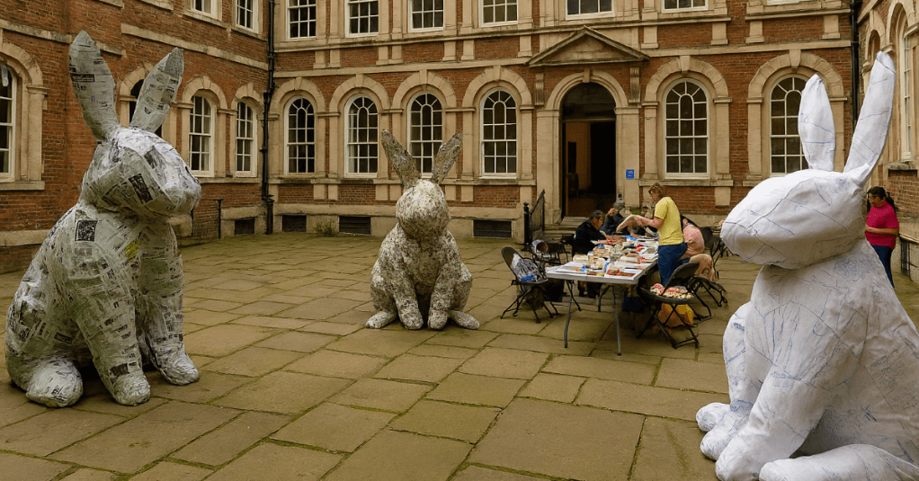 ARMA Proposal: Abstract Bunny Rabbits Workshop Series at Bluecoat Gallery Courtyard, 2015